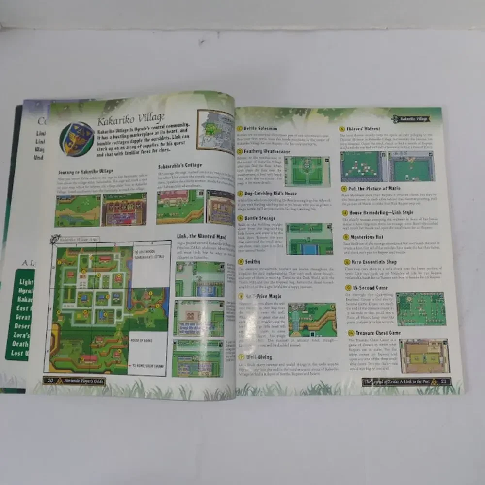 The Legend of Zelda A Link To The Past Game Boy Advance Strategy Guide NO POSTER